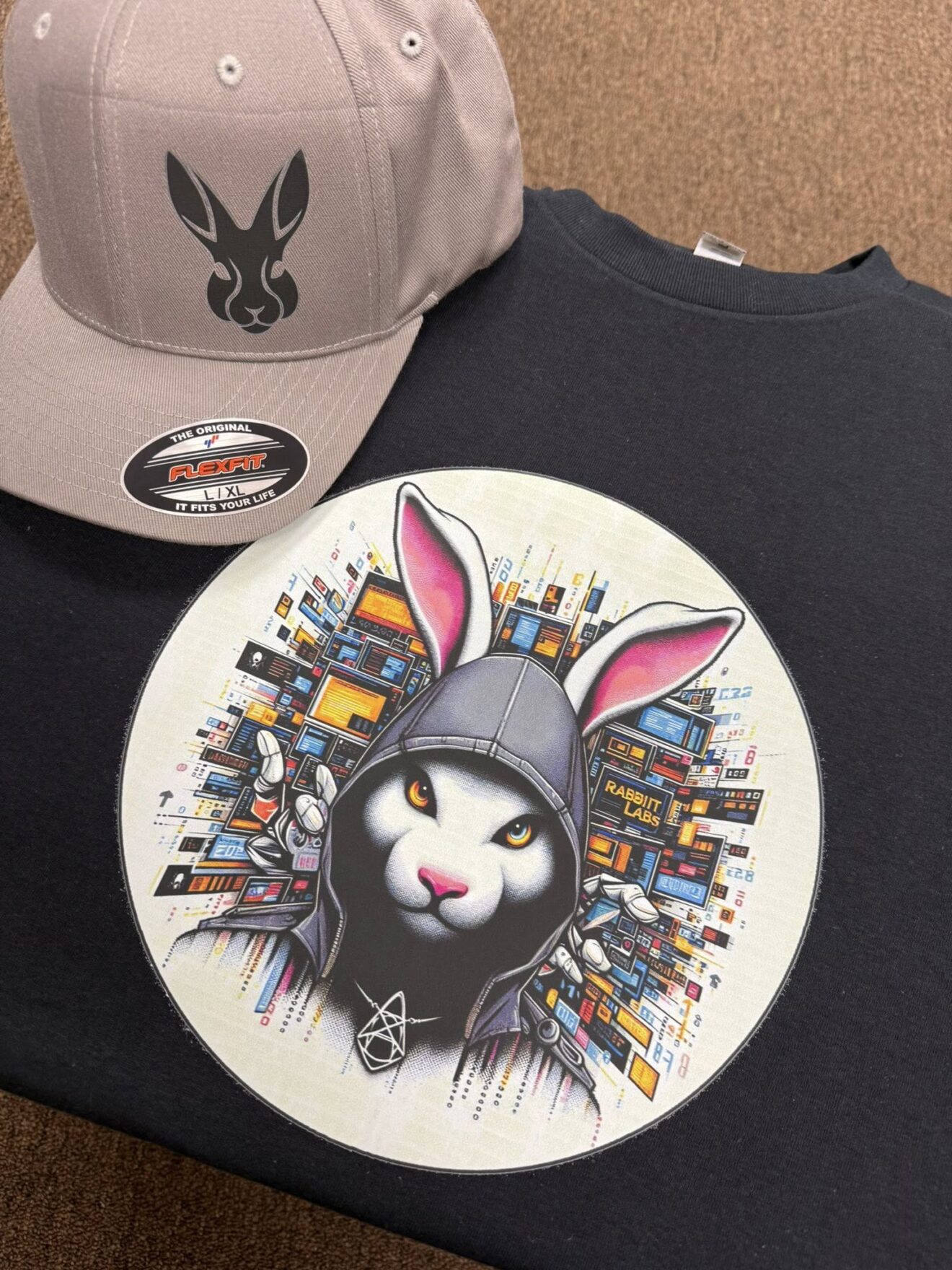 Hacker Rabbit Rabbit-Labs® T-Shirt – Hacker Rabbit Design – Rabbit-Labs
